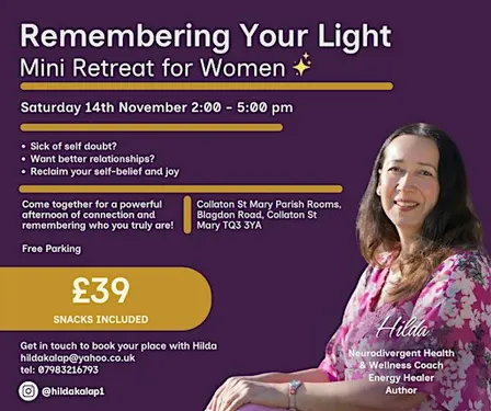 Remembering Your Light - Mini Retreat for Women