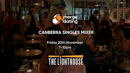 Canberra | Singles Mixer | Belconnen Lighthouse Pub | 20th November | 40-55