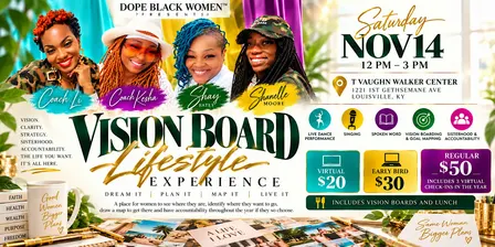 "MADE YOU LOOK" VISON BOARD PARTY LIFESTYLE EXPERIENCE
