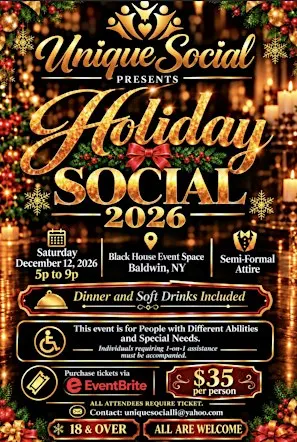 Unique Social Presents Holiday Social 2026