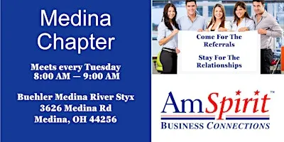 Referral group meeting in Medina