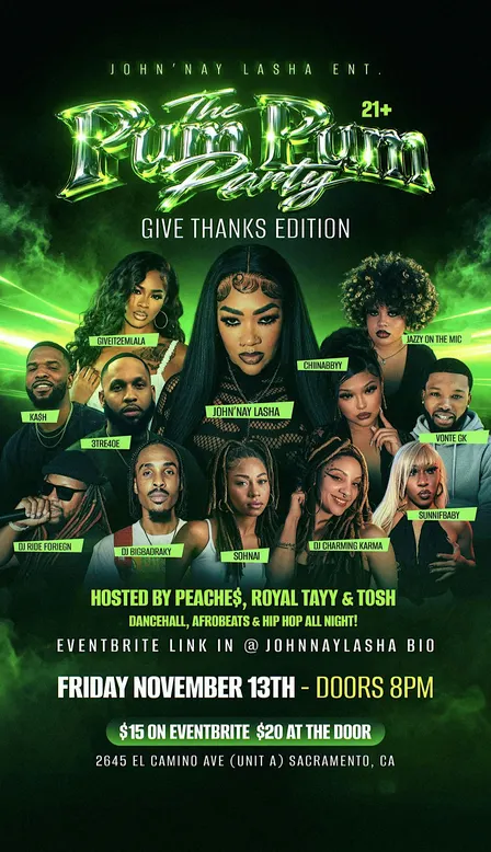 The Pum Pum Party: Give Thanks Edition
