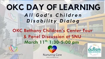 OKC Disability Dialog at Bethany Children's Center and SNU