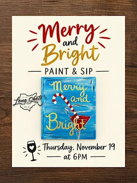 Merry & Bright Paint and Sip