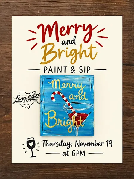 Merry & Bright Paint and Sip