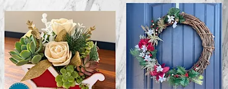 Patchworks Presents Sleighs, Wreaths & Holiday Cheer!