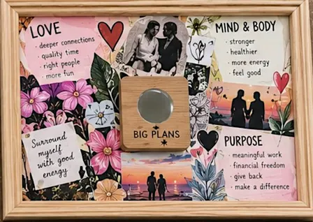 Build Your Own Wooden Vision Board!