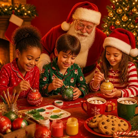 Cookies and Cocoa at The Clay Canvas