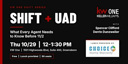 SHIFT + UAD: What Every Agent Needs to Know Before 11/2