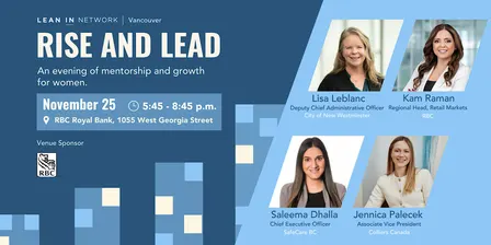 Lean In Network Vancouver: Rise and Lead