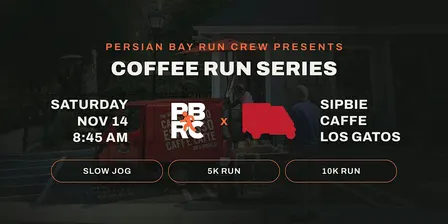 PBRC: The Coffee Run Series 5k & 10K Social Run (Sipbie Caffe)