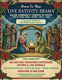 "Born to Rise" Live Nativity Drama