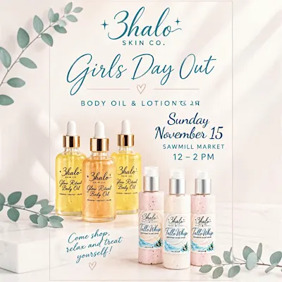 Create your own body oil and lotion workshop