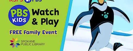 Watch & Play at Shadle Park Library: Wild Kratts Penguin Mystery