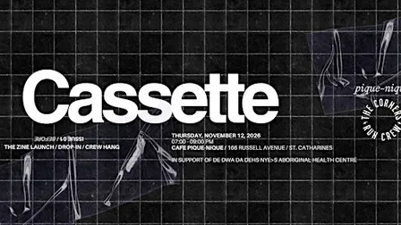 Cassette / The Issue 01 Launch Event