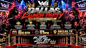 Hit League Dallas Launch Party | Live Music Battles & Networking