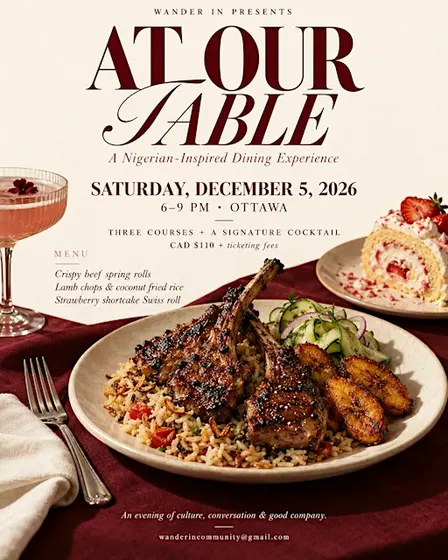 At Our Table: A Nigerian Dining Experience
