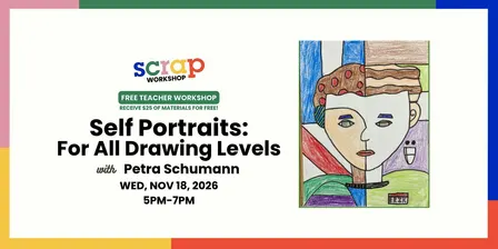 Free Teacher Workshop: Self Portraits for All Levels with Petra Schumann