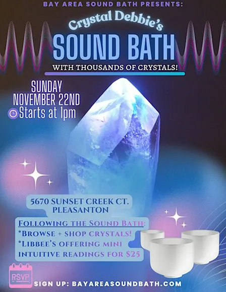 Sound Bath with 1000's of Crystals