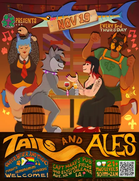 Tails and Ales Presented by NOLA Furball Society