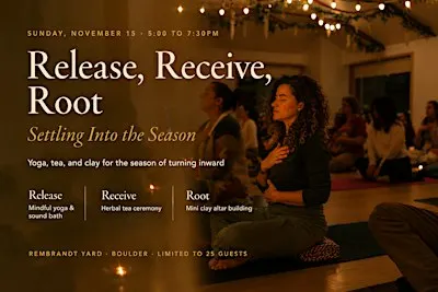 Release, Receive, Root: Settling Into the Season