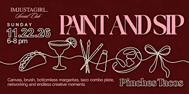 PAINT AND SIP | TACO & MARGARITA NIGHT