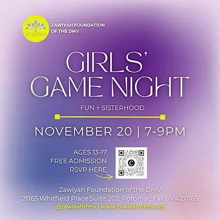 Teen Girls' Game Night