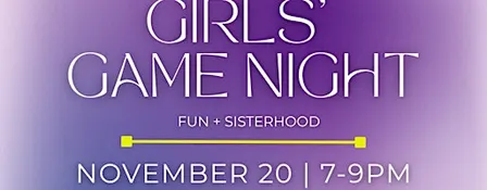 Teen Girls' Game Night