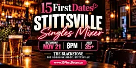 15FirstDates Stittsville Singles Mixer (Age 35+)