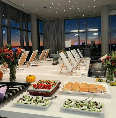 Penthouse Paint n Sip: Autumn Reflections