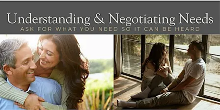 Understanding & Negotiating Needs: Ask for What You Need So It Can Be Heard