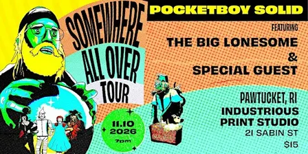 Pocketboy Solid live at Industrious Print Studio with The Big Lonesome