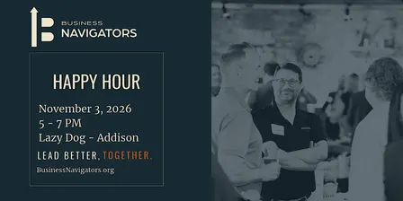November 3 - Happy Hour!