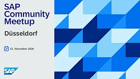 SAP Stammtisch Düsseldorf | SAP Community Meetup