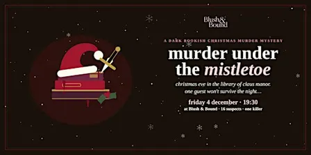 Murder Under the Mistletoe · A Dark Bookish Christmas Murder Mystery