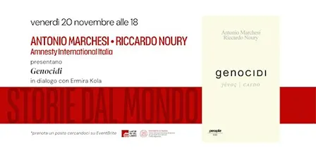 ANTONIO MARCHESI e RICCARDO NOURY presentano "Genocidi"