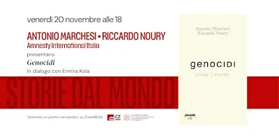 ANTONIO MARCHESI e RICCARDO NOURY presentano "Genocidi"