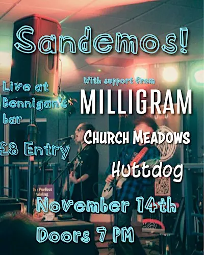 Sandemos! Live at Bennigan’s