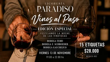 Vinos al Paso · Edición Especial | Noche de las Vinotecas