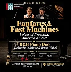 D&B Piano Dúo : Concierto de música americana