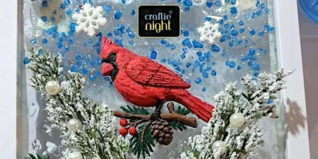 Craftie Night: Winter Glimmer Frames Party - Rockford