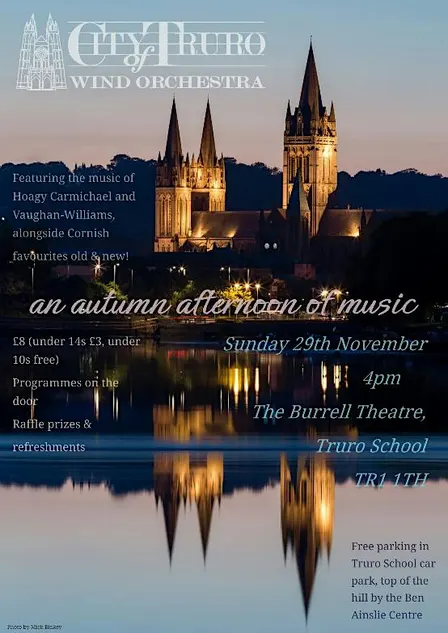 An Autumn Afternoon of Music with City of Truro Wind Orchestra