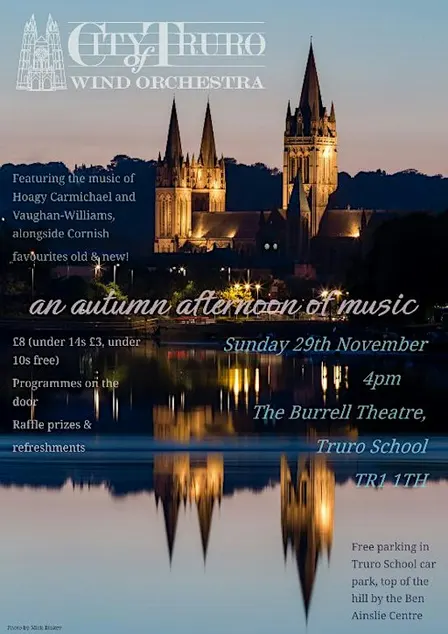 An Autumn Afternoon of Music with City of Truro Wind Orchestra