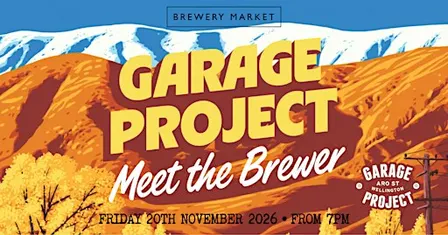 Garage Project (NZ) MEET THE BREWER Dave Bell & Wild Beer Tasting