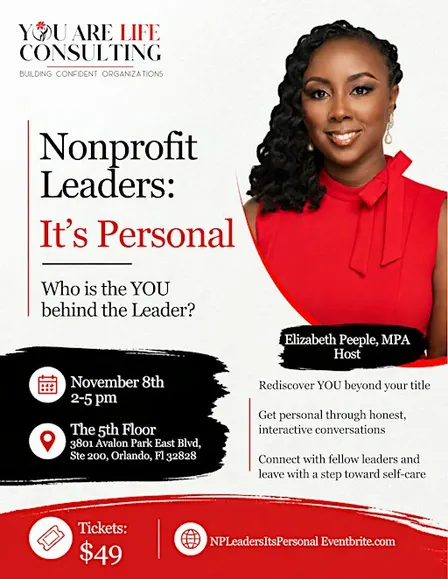 Nonprofit Leaders, It's Personal: Who is the YOU behind the leader?