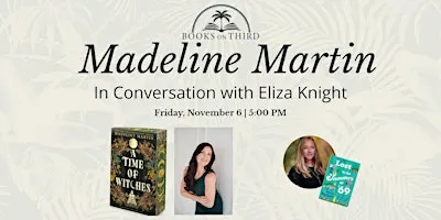 Author Talk with Madeline Martin | A Time of Witches
