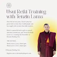 Usui Reiki Level 2 Training with Tenzin Lama