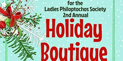 HOLIDAY BOUTIQUE AND SANTA VISIT!