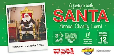 Freehold Ford Annual Santa Charity Event
