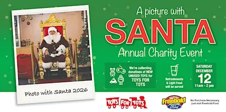 Freehold Ford Annual Santa Charity Event